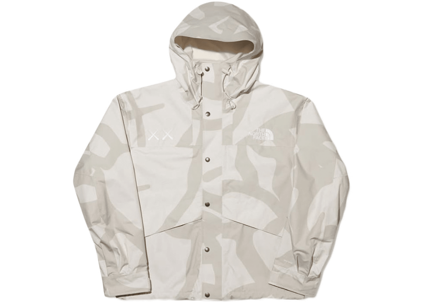 Kaws X The North Face Retro 1986 Mountain Jacket Moonlight Ivory