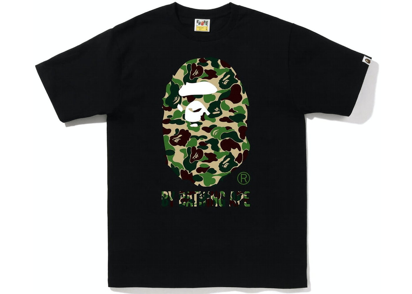 Bape Abc Camo By Bathing Ape Tee Black Green