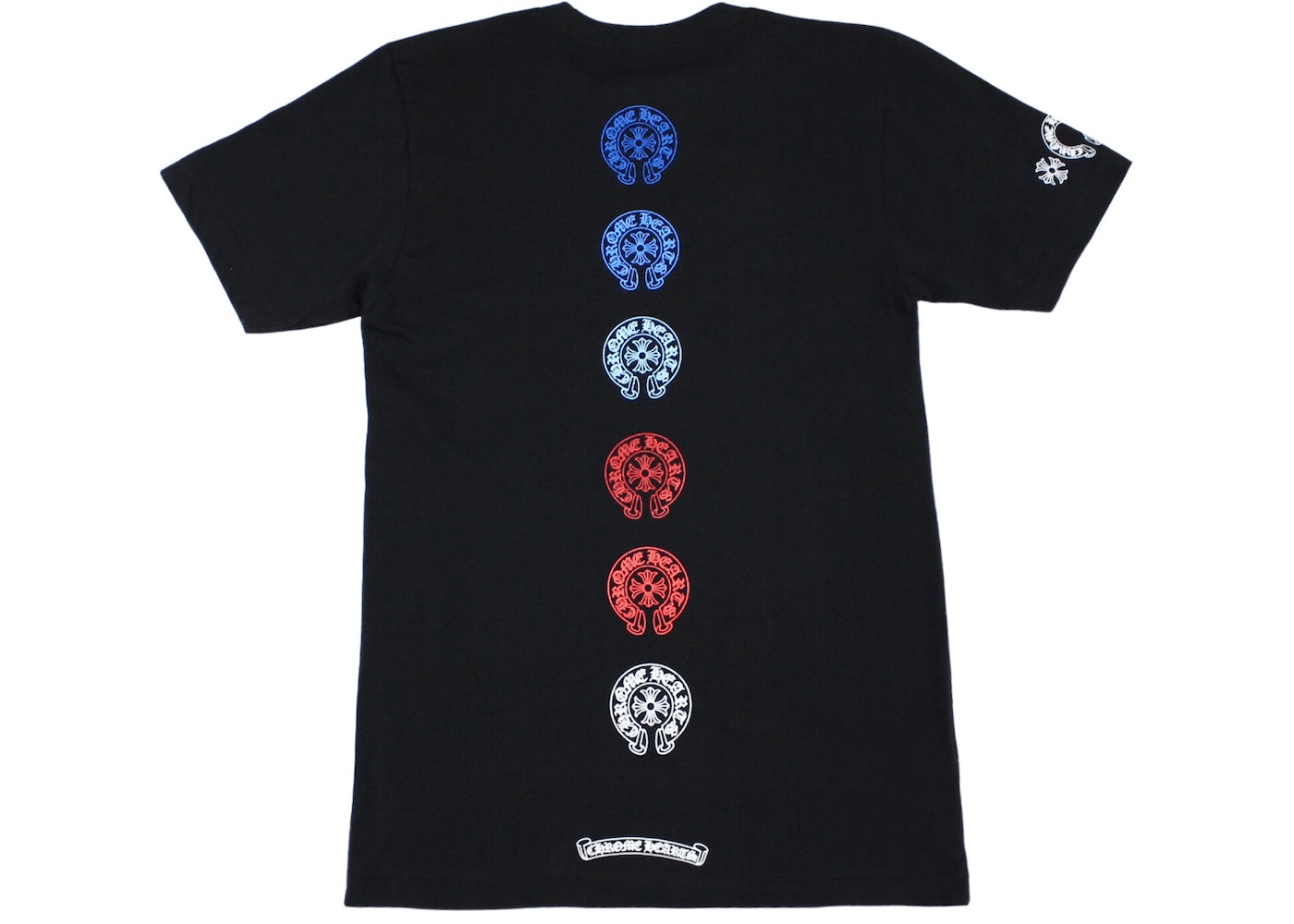 Chrome Hearts Multi Color Horse Shoe T-shirt Black