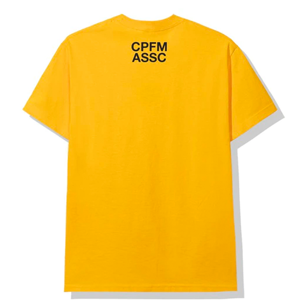 Anti Social Social Club X Cpfm Tee Yellow