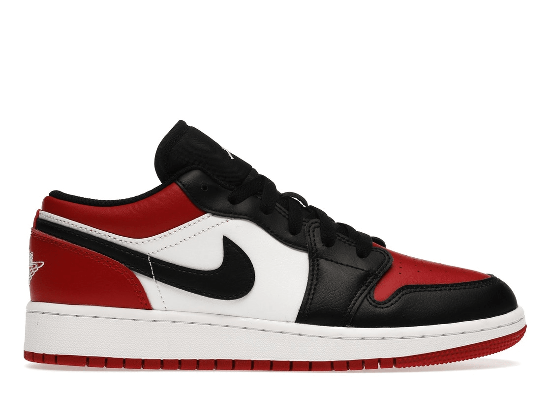 Jordan 1 Low Bred Toe (Gs)