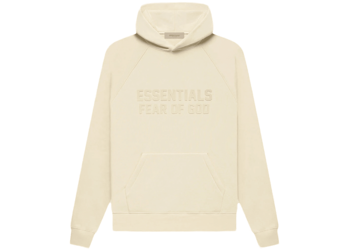 Fear Of God Essentials Hoodie Egg Shell