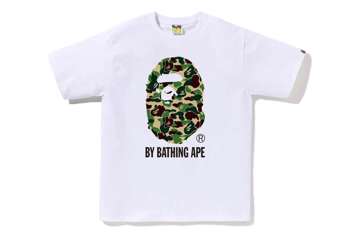 Bape Abc Camo Green By Bathing Ape Tee White