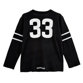 Chrome Hearts 33 Horseshoe Logo Long Sleeve T-Shirt (Womens)