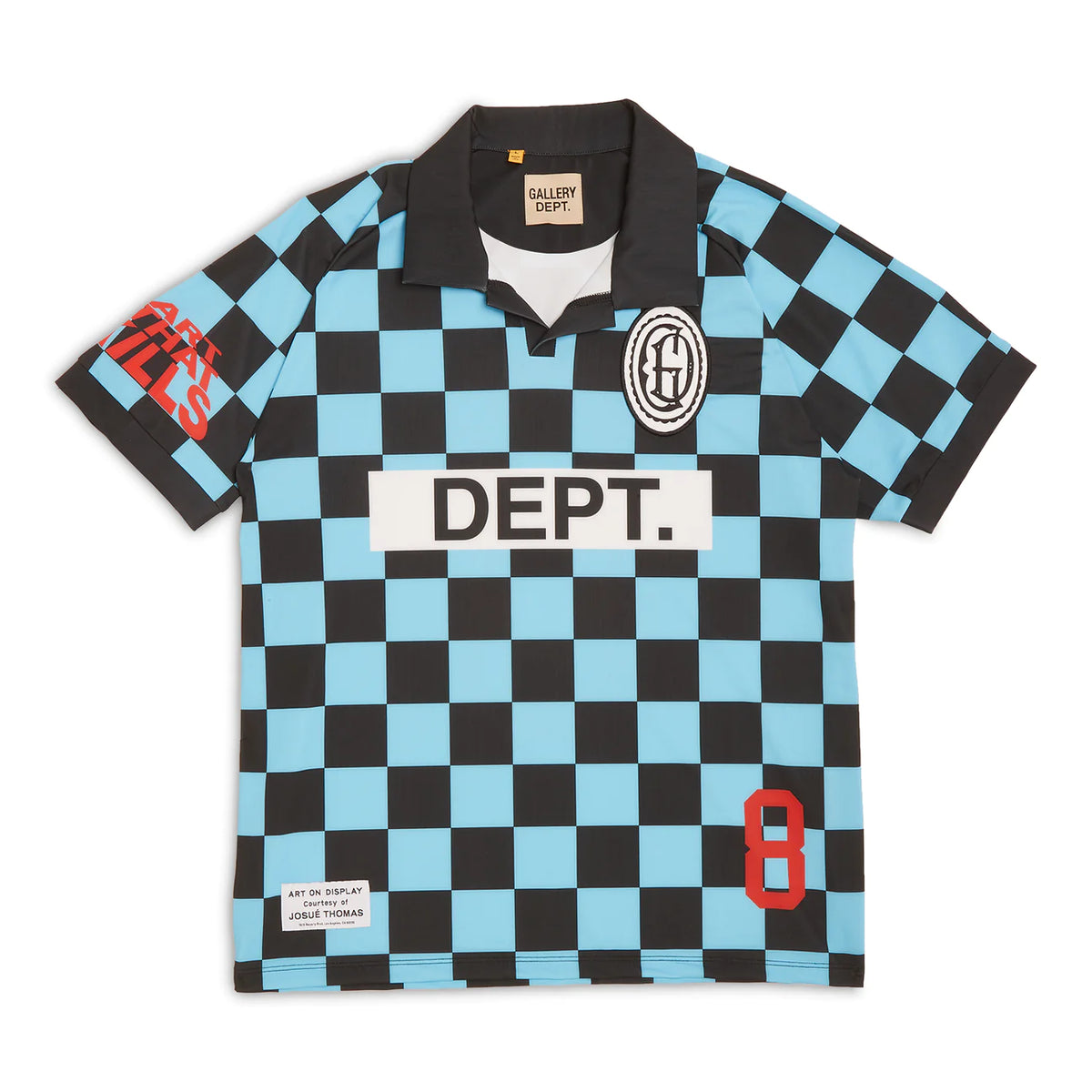 Gallery Dept. Alvarado Soccer Checkered Jersey