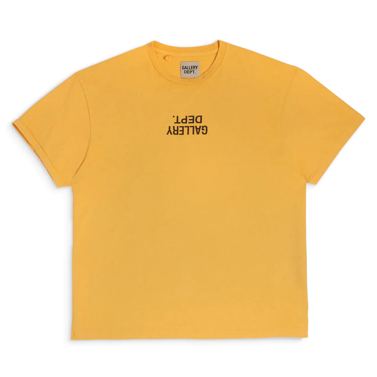 Gallery Dept. Logo T-Shirt Yellow