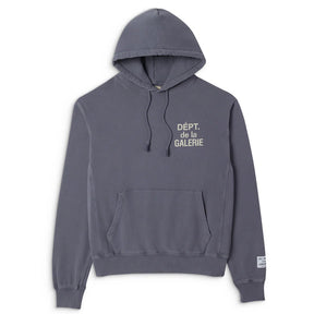 Gallery Dept "Dept De La Galerie" Hoodie Washed Navy