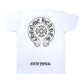 Chrome Hearts New York Horseshoe Exclusive T-Shirt White