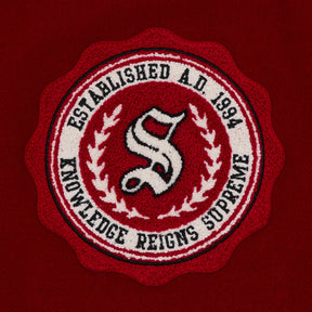 Supreme Veritas Varsity Jacket Red