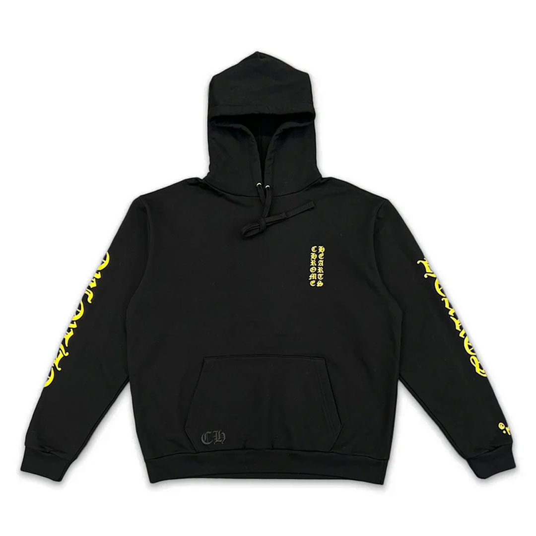 Chrome Hearts 1988 Glitter Hoodie Black/Gold