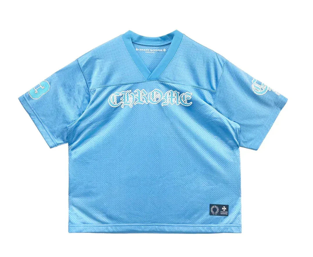 Chrome Hearts Sports Mesh Jersey Blue
