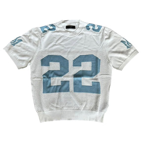 Amiri Knit Jersey White Blue
