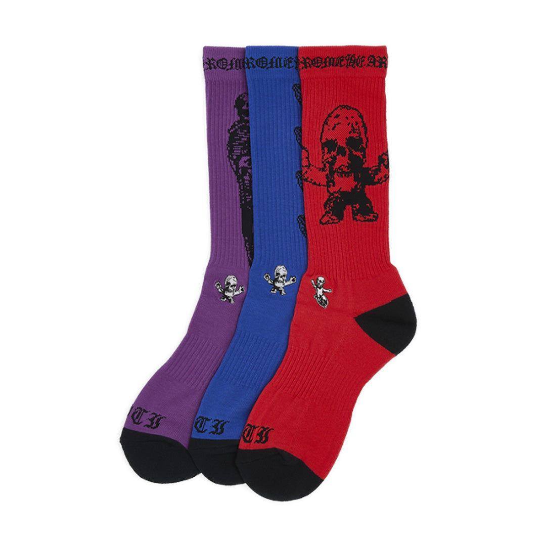 Chrome Hearts FOTI Socks 3 Pack