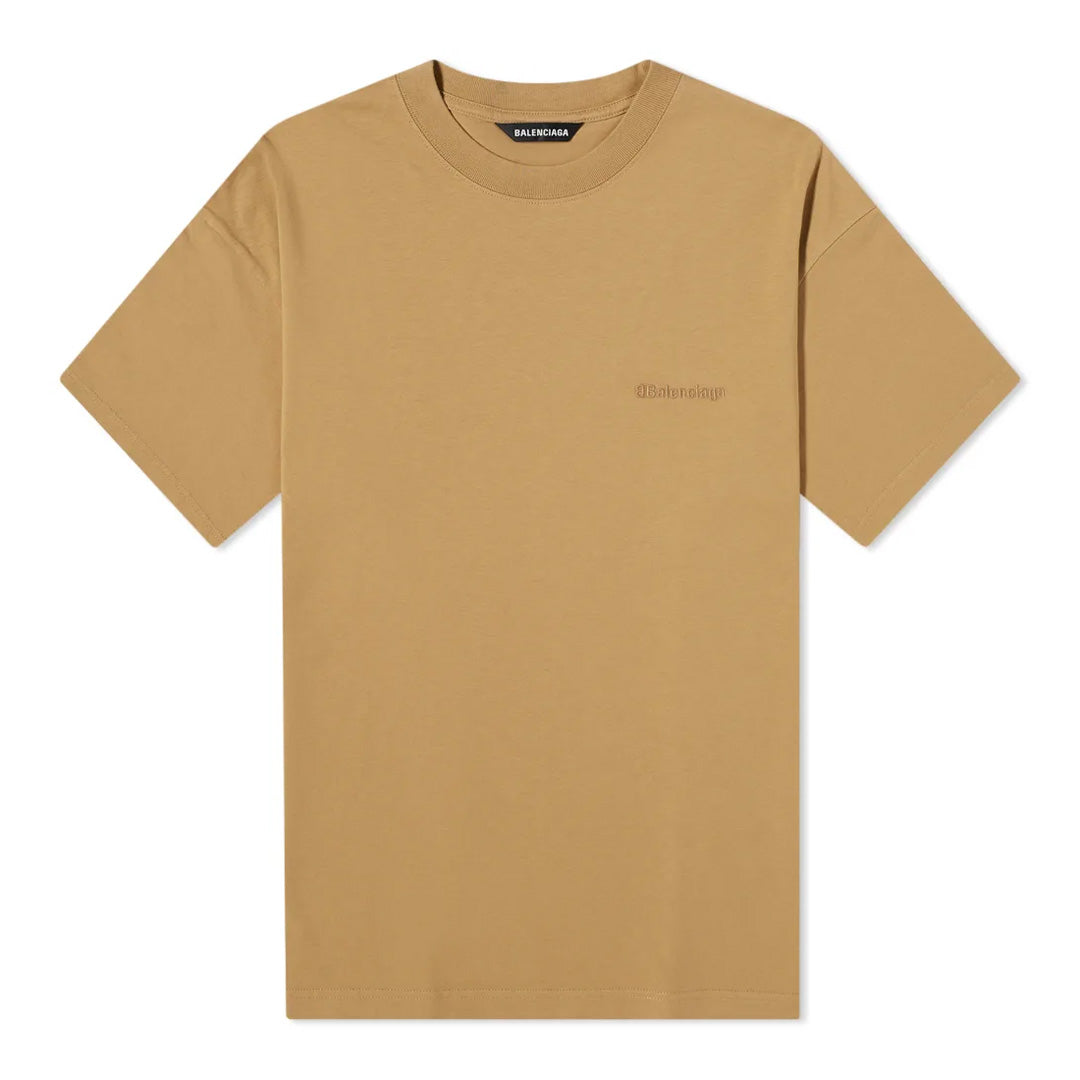 Balenciaga BB Corp T-Shirt Brown