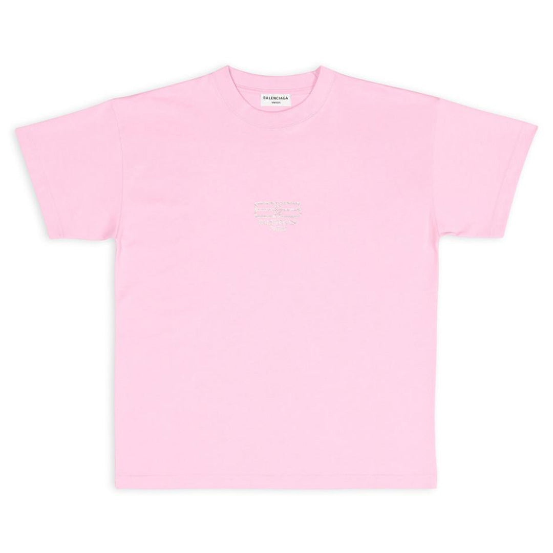 Balenciaga BB Paris Icon T-Shirt Pink