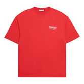 Balenciaga Political Campaign T-Shirt Red