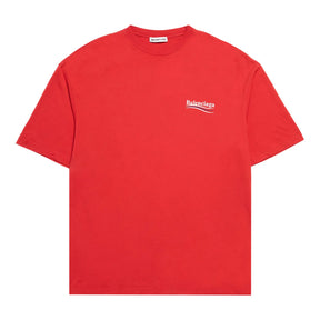 Balenciaga Political Campaign T-Shirt Red