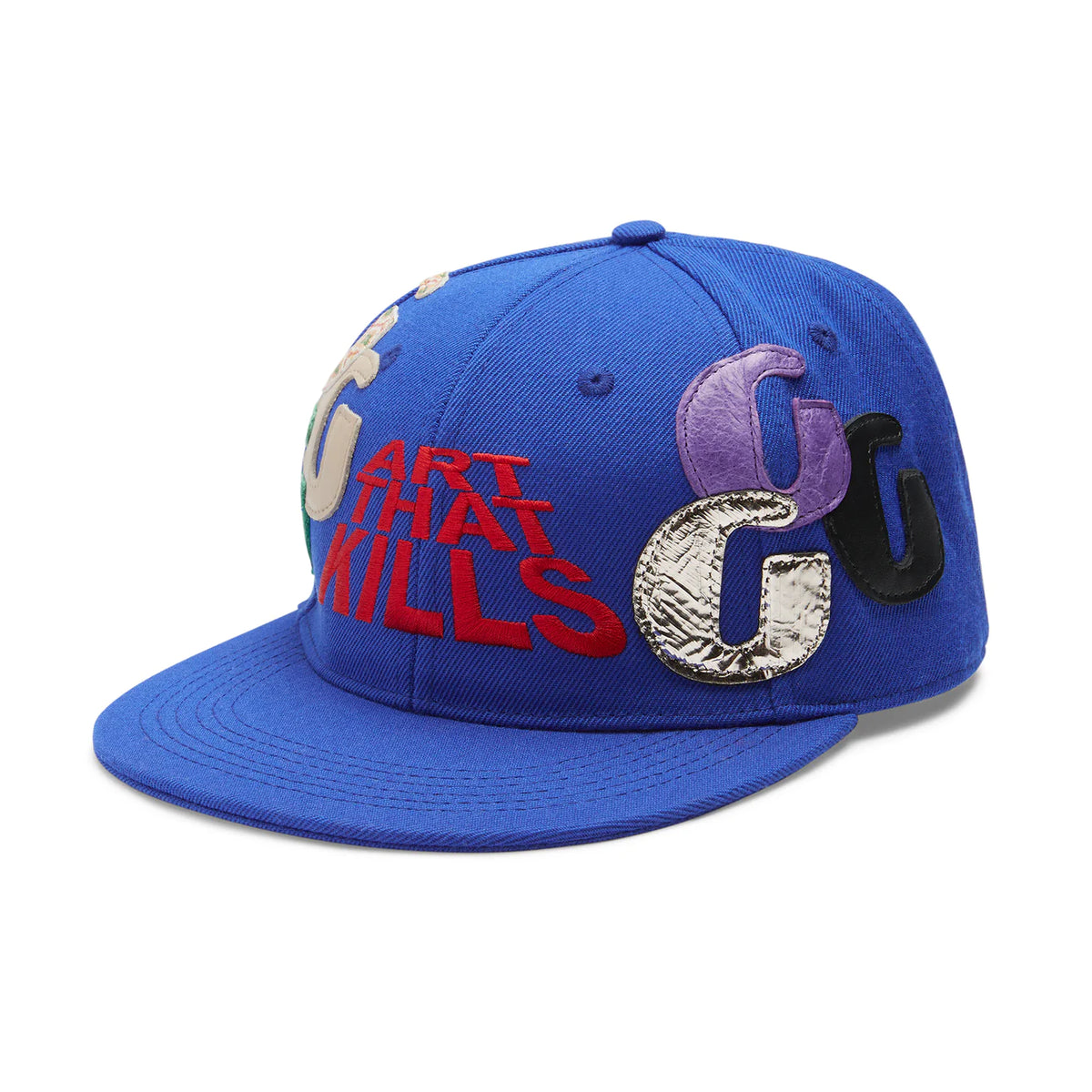 Gallery Dept. Art That Kills G-Patch Fitted Cap Blue