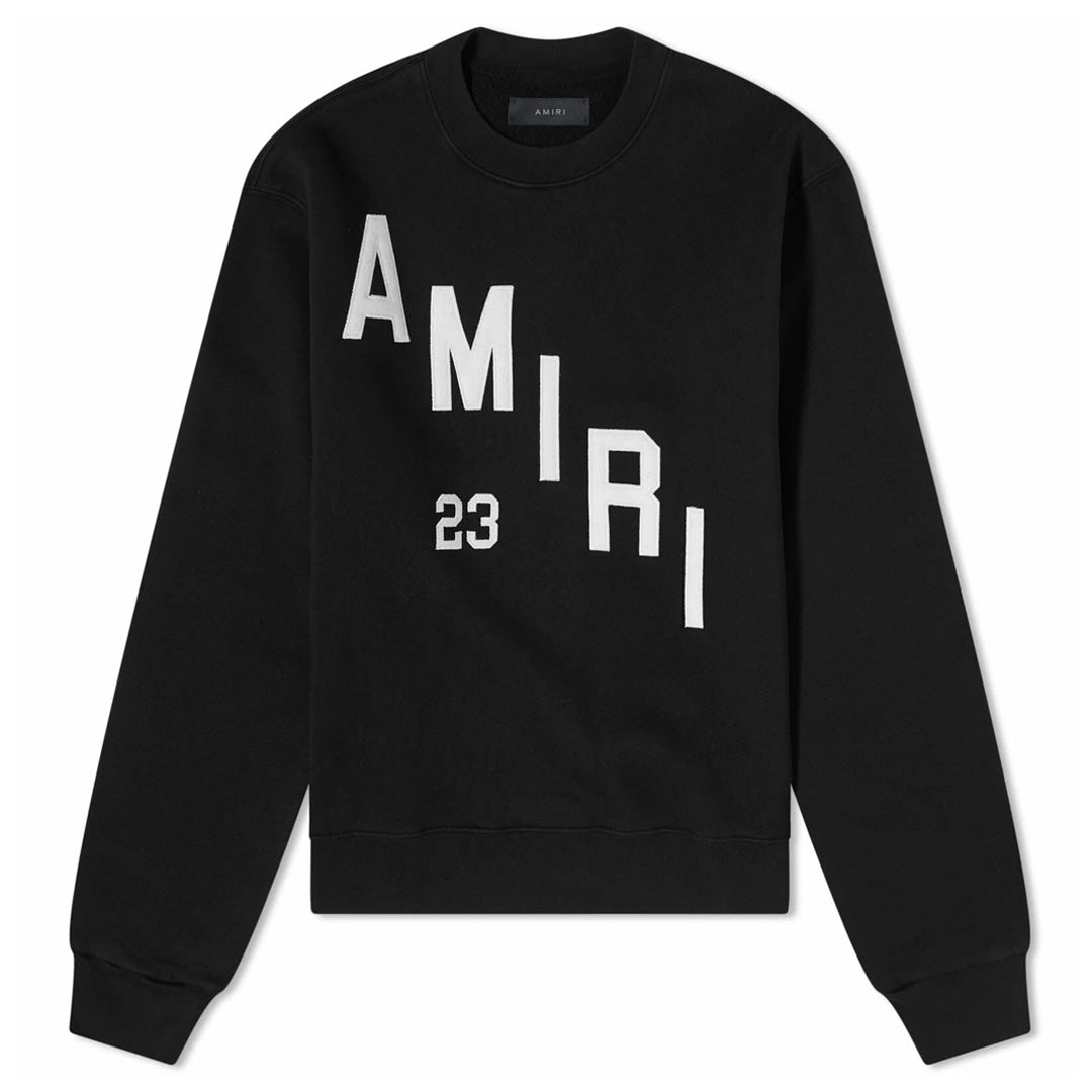 Amiri Hockey Sweater Crewneck Black