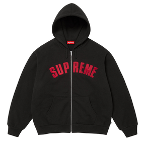 Supreme Arc Thermal Lined Zip Up Black