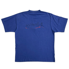 Balenciaga  Hand Drawn Political Campaign T-Shirt Blue