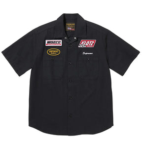 Supreme Vanson Leather Work Shirt Black