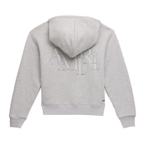 Amiri Staggered Hoodie Grey