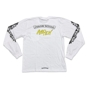 Chrome Hearts Aspen Matty Boy Exclusive Long Sleeve T-Shirt White