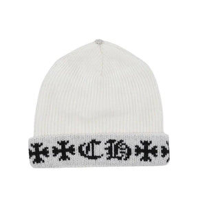 Chrome Hearts Big Daddy Aspen Exclusive Beanie White
