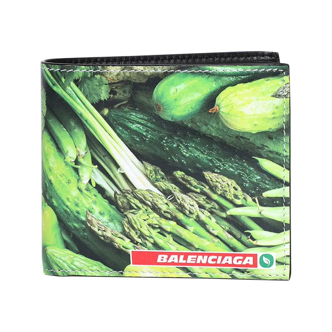 Balenciaga Antwerp Square Wallet Veggie