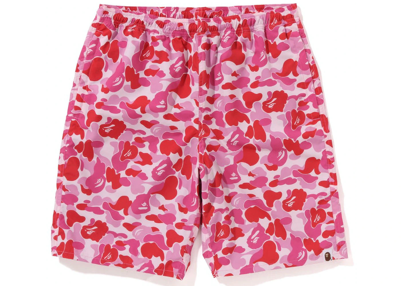 Bape ABC Beach Shorts Pink