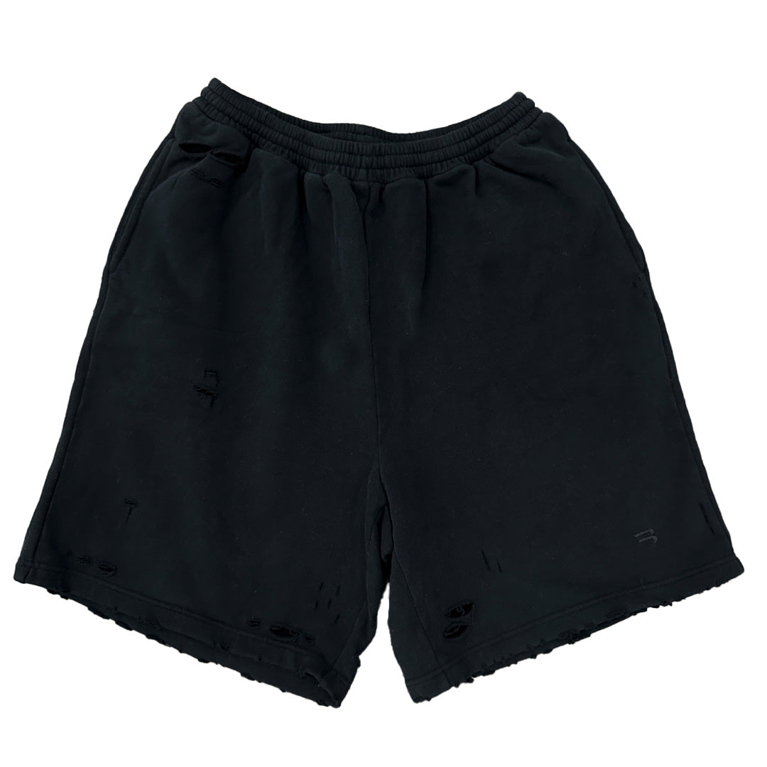 Balenciaga Sporty B Sweatshorts Black