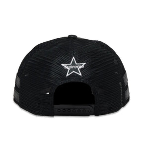 Supreme Vanson Leathers Mesh Back 6-Panel Black