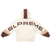 Supreme Paneled Hoodie Natural