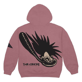 Travis Scott Cactus Jack Cross System Hoodie Washed Purple