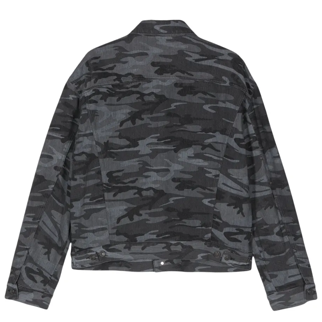 Balenciaga Camouflage Jacket Black