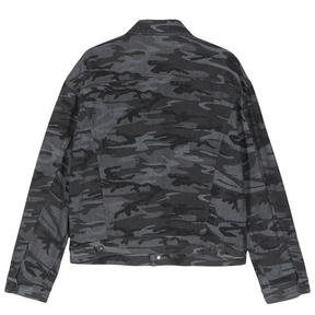 Balenciaga Camouflage Jacket Black