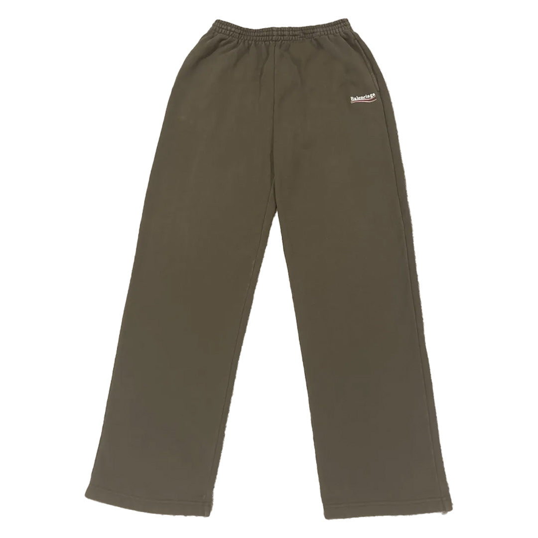 Balenciaga Political Campaign Sweatpants Olive