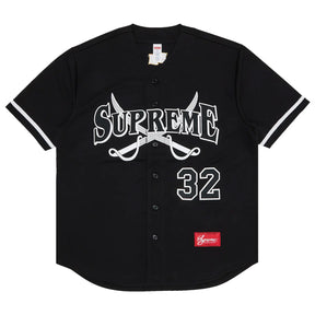 Supreme Swords Baseball Jersey Black