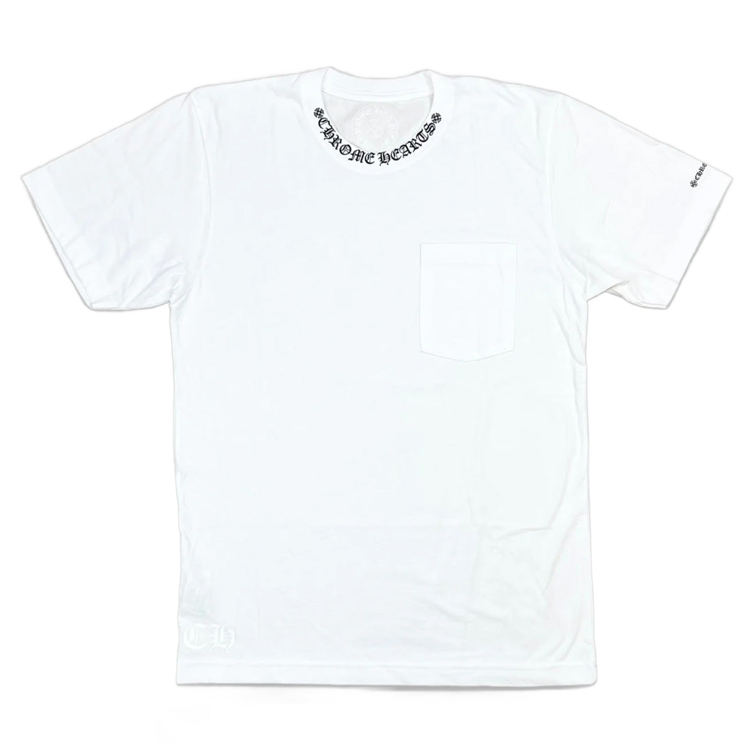 Chrome Hearts Neck Logo T-Shirt White
