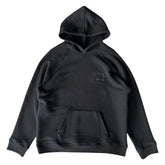 Chrome Hearts Triple Cross Nylon CH Logo Hoodie Black