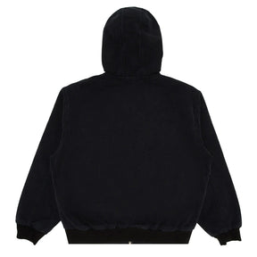 Supreme Reflective Arc Hooded Work Jacket Black