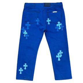 Chrome Hearts Levis Cross Patch Denim Blue