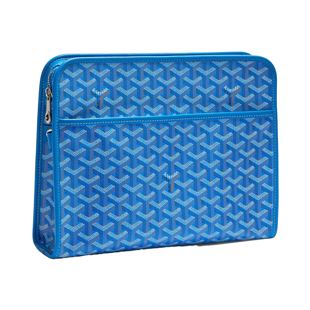 Goyard Jouvence Toiletry GM Bag Blue