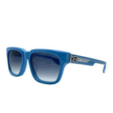 Chrome Hearts "Box Officer" Sky Blue/Silver Glasses