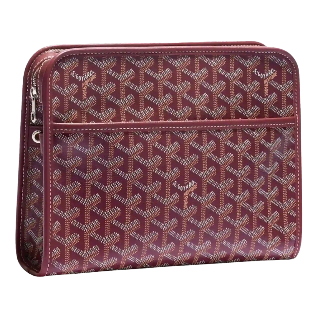 Goyard Jouvence Toiletry MM Bag Bordeaux