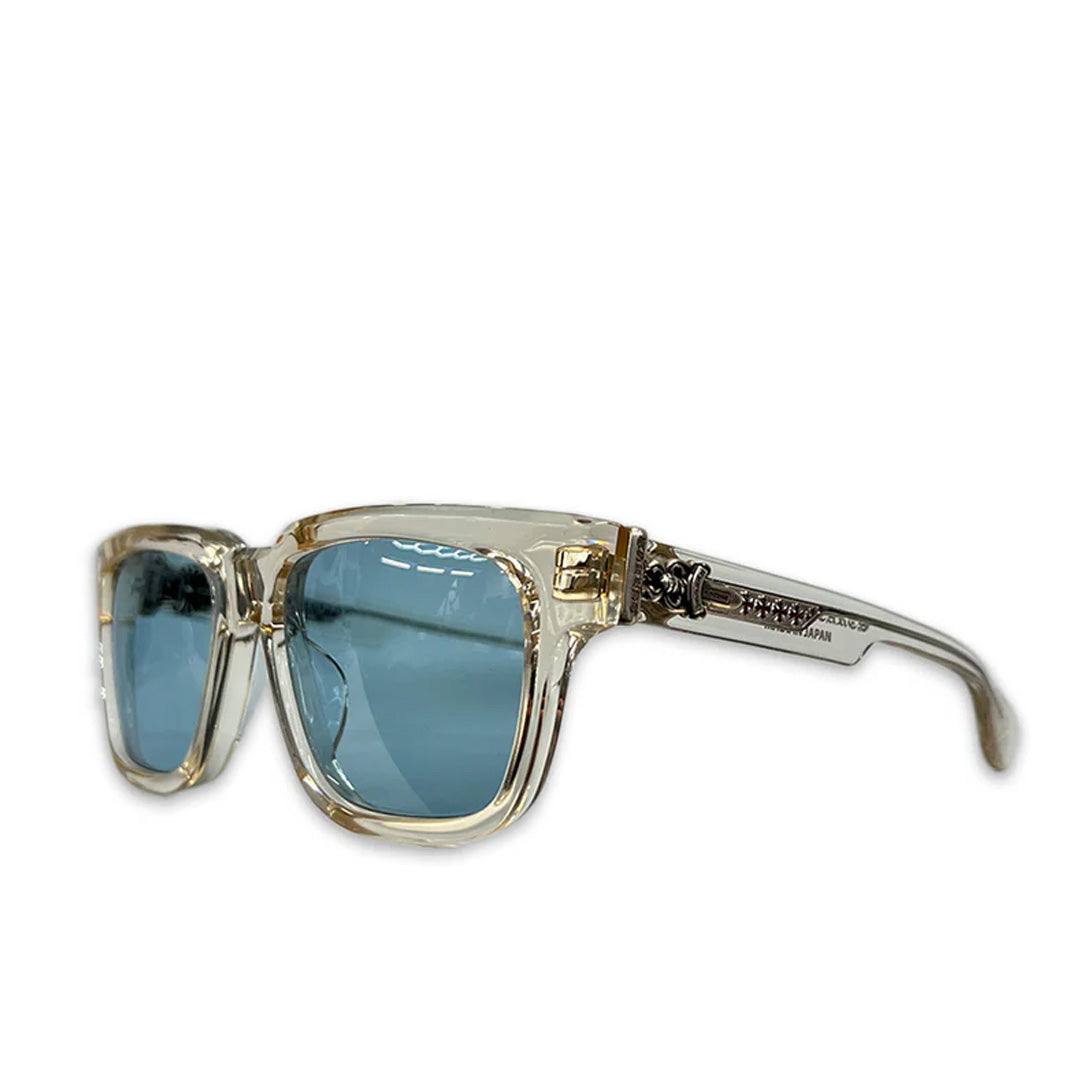 Chrome Hearts "Box Officer" Clear/Silver Glasses