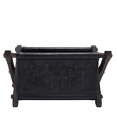 Leather Cross Patch Remote Control Holder