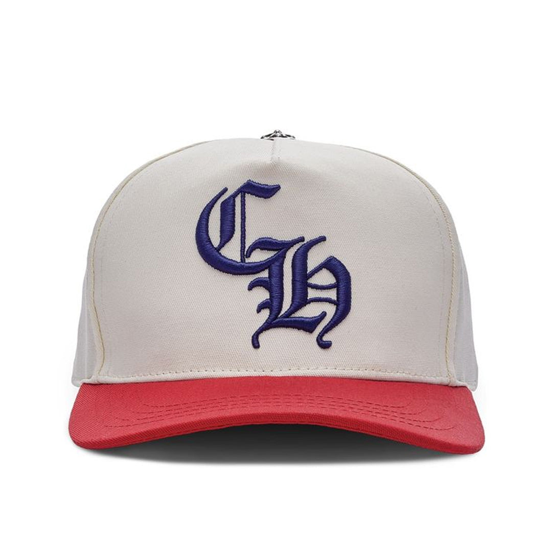 Chrome Hearts CH Trucker Hat White/Red
