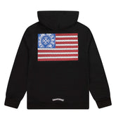 Chrome Hearts American Flag Dagger Hoodie Black